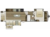 Cougar 333MKS Floorplan
