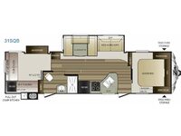 Cougar X-Lite 31SQB Floorplan