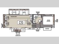 Rockwood Signature Ultra Lite 8285IKWS Floorplan