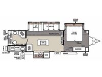 Rockwood Ultra Lite 8293IKRBS Floorplan