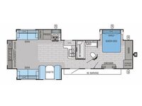Eagle 338RETS Floorplan
