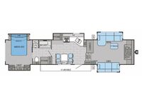 Eagle Premier 371FLFS Floorplan