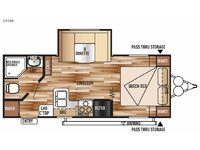 Salem Cruise Lite 231RBXL Floorplan Image