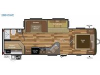 Hideout 26BHSWE Floorplan