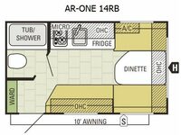 AR-ONE 14RB Floorplan