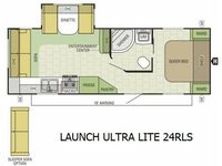 Used 2015 Starcraft Launch Ultra Lite 24RLS image