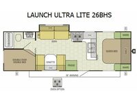 Used 2015 Starcraft Launch Ultra Lite 26BHS image