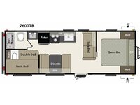 Used 2015 Keystone RV Summerland 2600TB image