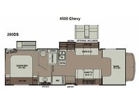 Used 2015 Coachmen RV Leprechaun 280DS Chevy 4500 image