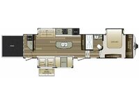 Cougar 338PAT Floorplan