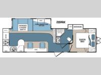 Denali 289RK Floorplan