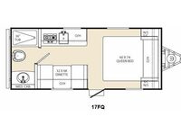 Viking Ultra-Lite 17FQ Floorplan