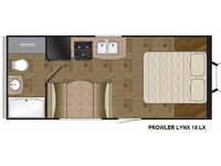 Prowler 18 LX Lynx Floorplan Image