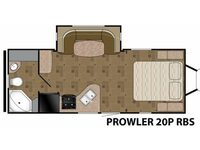 Prowler 20 RBS Floorplan Image