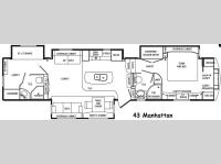 Mobile Suites 43 Manhattan Floorplan