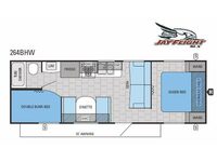 Jay Flight SLX 264BHW Floorplan