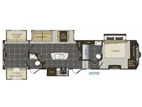 Avalanche 390RB Floorplan Image