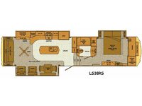Lifestyle LS38RS Floorplan Image