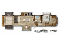 Solitude 375RE Floorplan Image