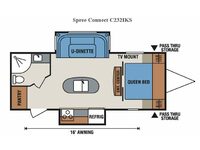 Used 2015 KZ Spree Connect C232IKS image