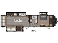 Used 2015 Keystone RV Montana High Country 353RL image