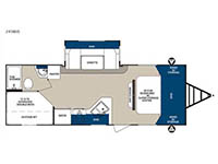 Surveyor 245BHS Floorplan
