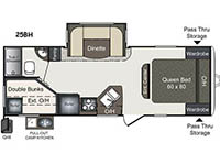 Laredo LHT 25BH Floorplan Image