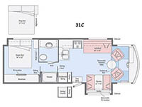 Brave 31C Floorplan Image