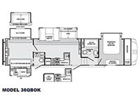 Sabre 36QBOK Floorplan