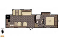 Cruiser Aire CAF28RK Floorplan Image