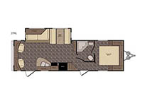 Longhorn LHT27RL Texas Edition Floorplan Image