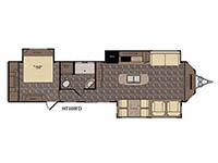 Used 2016 CrossRoads RV Hampton HT380FD image