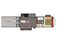 Work and Play Catalyst 40WTS Floorplan