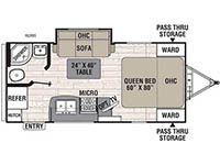 Used 2016 Coachmen RV Freedom Express 192RBS image