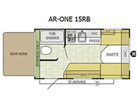 AR-ONE 15RB Floorplan Image