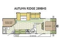 Used 2016 Starcraft Autumn Ridge 289BHS image