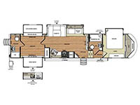 Wildwood Heritage Glen 356QB Floorplan Image