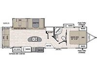 Freedom Express Liberty Edition 322RLDS Floorplan Image