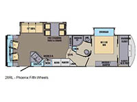 Phoenix 28RL Floorplan