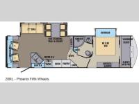 Phoenix 28RL Floorplan
