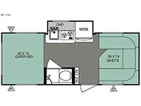 R Pod RP-178 Floorplan Image