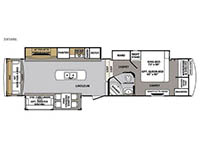 Cardinal 3850RL Floorplan