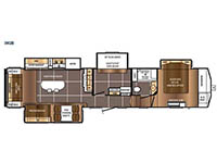 Sanibel Traveler 38QB Floorplan