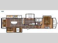 Sanibel Traveler 38QB Floorplan