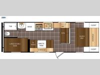 Avenger 26BH Floorplan