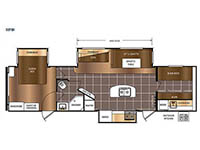 Avenger 32FBI Floorplan Image