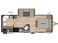 Springdale 225RB Floorplan Image