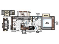 Used 2016 Forest River RV Flagstaff Classic Super Lite 8524RLWS image