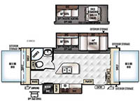 Used 2016 Forest River RV Flagstaff Shamrock 23IKSS image