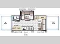 Rockwood High Wall Series HW296 Floorplan